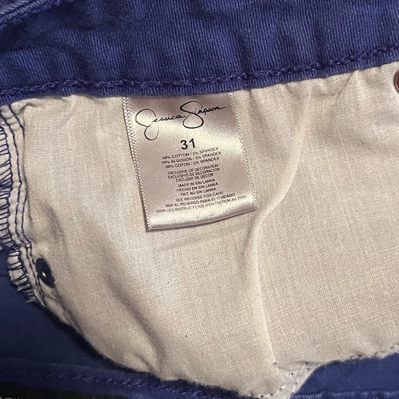 Blue Jean Shorts JESSICA SIMPSON size 31 - Picture 3 of 3
